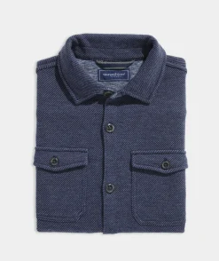 Twill Wool Shirt Jacket