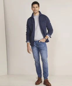Twill Wool Shirt Jacket
