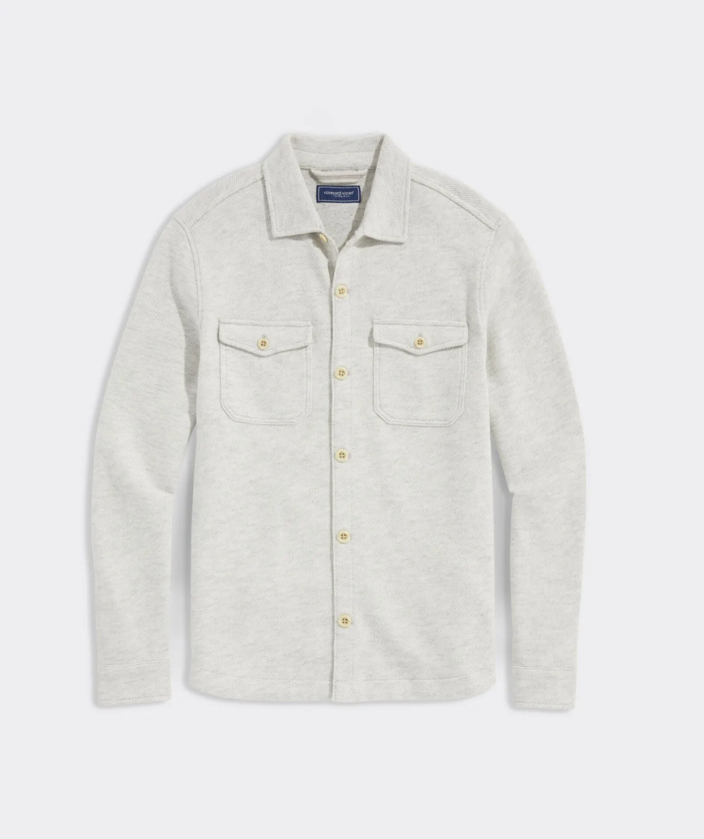 Twill Wool Shirt Jacket