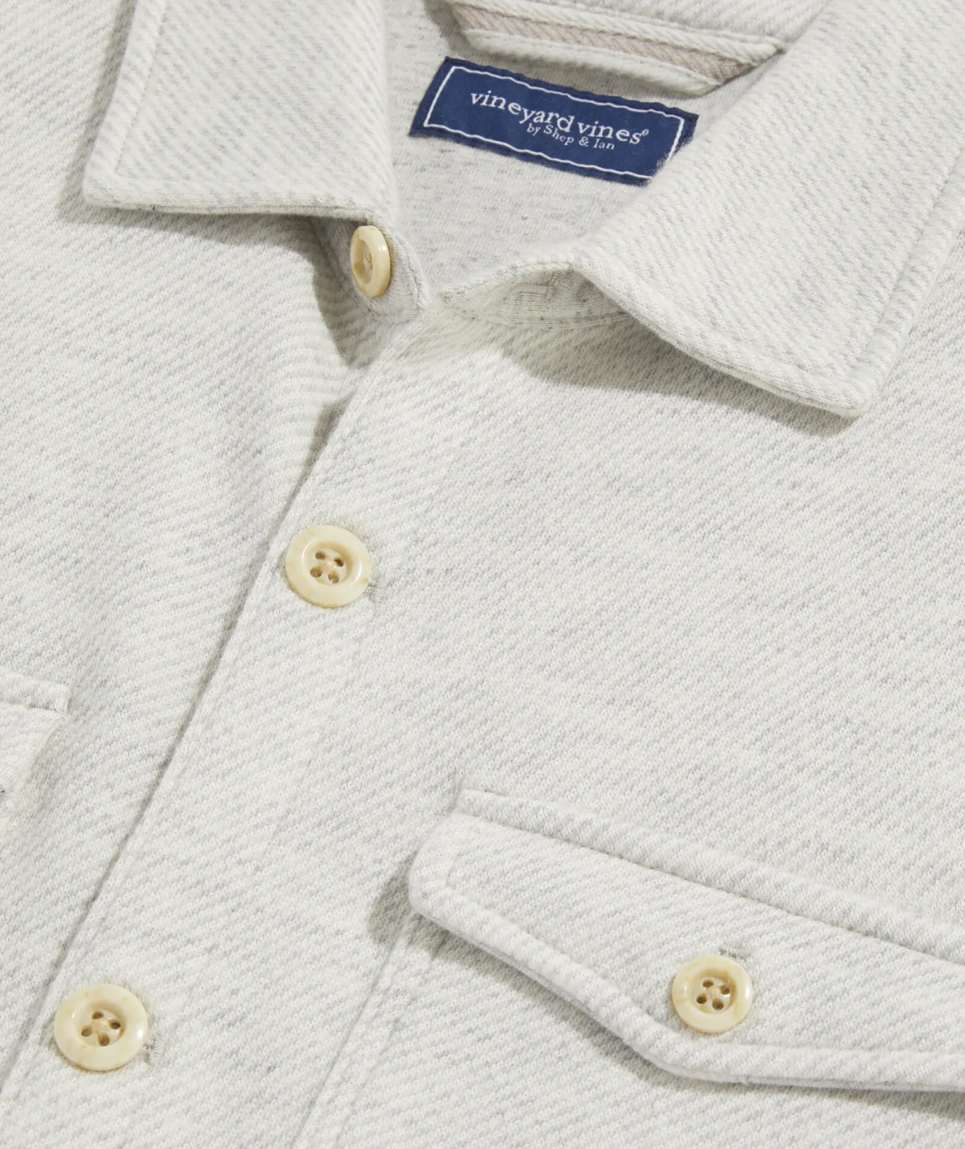 Twill Wool Shirt Jacket