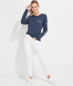 Vintage Whale Long-Sleeve Tee