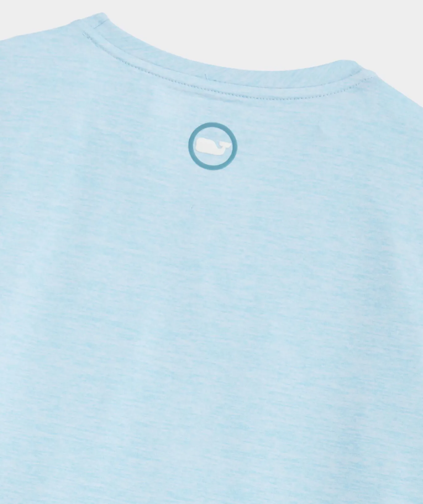 Whale Outline Short-Sleeve Harbor Performance Tee
