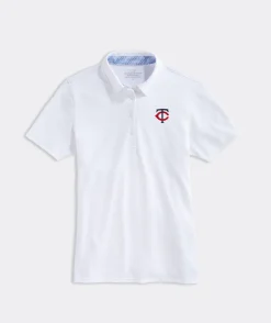 Women's Auburn University Short-Sleeve Pique Polo