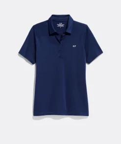 Women's Solid Pique Polo